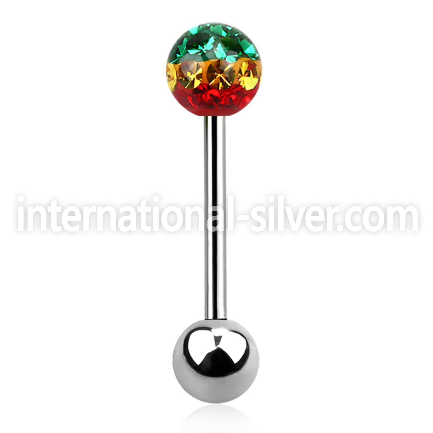 bbfr6r straight barbells surgical steel 316l tongue