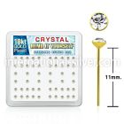 18y19xc bend it to fit nose studs silver 925 nose