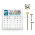 18yz25xc bend it to fit nose studs silver 925 nose