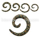 accof tapers acrylic body jewelry ear lobe