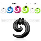 accor tapers acrylic body jewelry ear lobe