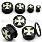 afpj plugs gauges acrylic body jewelry ear lobe