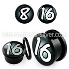 afpoo plugs gauges acrylic body jewelry ear lobe