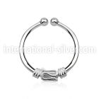 agsep12d fake illusion body jewelry silver 925 septum