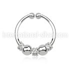 agsep12f fake illusion body jewelry silver 925 septum