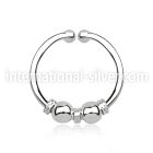 agsep12l fake illusion body jewelry silver 925 septum