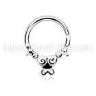 agsepv2 seamless segment rings silver 925 septum