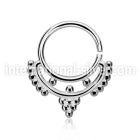 agsepv4 seamless segment rings silver 925 septum