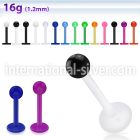 albevb labrets lip rings acrylic body jewelry belly button