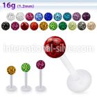 albfr4 labrets lip rings bioflex ptfe labrets chin