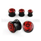 apgii plugs gauges acrylic body jewelry ear lobe