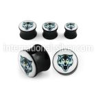 apgll plugs gauges acrylic body jewelry ear lobe