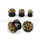 apgrr plugs gauges acrylic body jewelry ear lobe