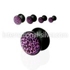 apgz plugs gauges acrylic body jewelry ear lobe