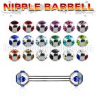 bb2mtc straight barbells surgical steel 316l nipple