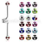 bbcl straight barbells surgical steel 316l 