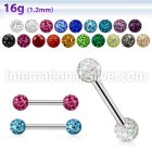 bbefr3 straight barbells surgical steel 316l eyebrow