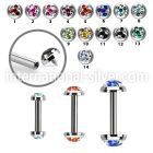 bbefrdin straight barbells surgical steel 316l eyebrow