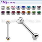 bbehjb3 straight barbells surgical steel 316l eyebrow