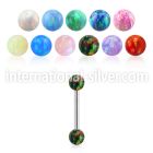 bbeop3ss stainless steel 16g barbell eyebrow helix piercing