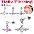 bber1 straight barbells surgical steel 316l helix