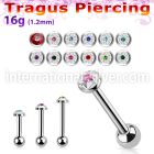 bber38b straight barbells surgical steel 316l tragus