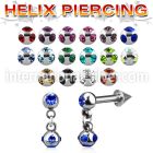 bber44b straight barbells surgical steel 316l eyebrow