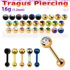 bbert35 straight barbells anodized surgical steel 316l tragus