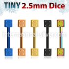 bbetdi25 straight barbells anodized surgical steel 316l eyebrow