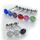 bbfc1x straight barbells surgical steel 316l nipple