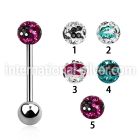 bbfr5c straight barbells surgical steel 316l tongue