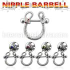 bbnpd8 straight barbells surgical steel 316l nipple