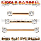 bbnptt2z anodized surgical steel 14g barbell nipple piercing
