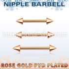bbnpttcn straight barbells anodized surgical steel 316l nipple