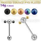 bbspnfot straight barbells surgical steel 316l tongue