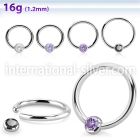bcr16z3 surgical steel ball closure rings ear othersear lobe ear otherseyebrow helix intim septum piercing