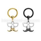 bcrtg507 hoops captive rings anodized surgical steel 316l nose