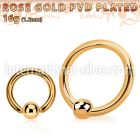 bcrtte hoops captive rings anodized surgical steel 316l nose