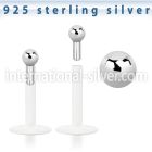 bilbbv labrets lip rings bioflex ptfe belly button