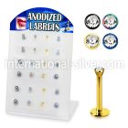 blbtc labrets lip rings anodized surgical steel 316l belly button