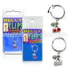 blcpt85 fake illusion hoops others belly button