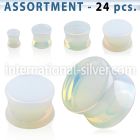 blk272 plugs gauges organic body jewelry ear lobe