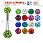 blk299 belly rings surgical steel 316l belly button