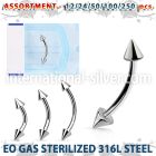 blk469 micro curved barbells surgical steel 316l eyebrow