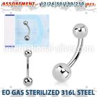 blk473 belly rings surgical steel 316l belly button