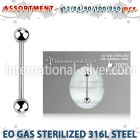 blk477 straight barbells surgical steel 316l eyebrow