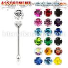 blk496 nose bone silver 925 nose