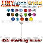 blk530 nose bone silver 925 nose