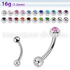 bne1c micro curved barbells surgical steel 316l eyebrow
