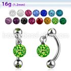 bner7 micro curved barbells surgical steel 316l eyebrow